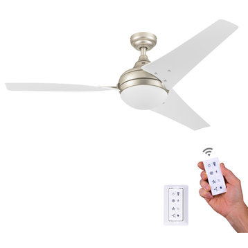 Honeywell Neyo Modern Ceiling Fan With Remote, 52", Champagne