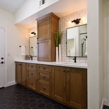 Kline Industrial Master Bath in Scottsdale Ranch
