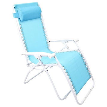 Zero Gravity Chair, Turquoise color