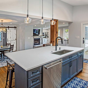 Warmly Inviting - Bright kitchen with skylights