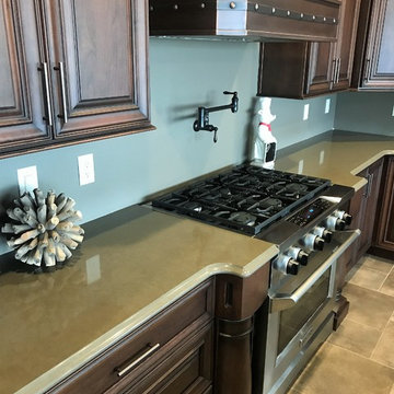Cambria Galloway and Cambria Canongate Kitchen
