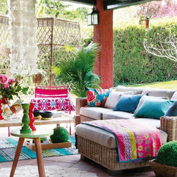Bright Patios - Throws