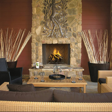 WRE6000 - Outdoor Wood Burning Fireplace by Superior