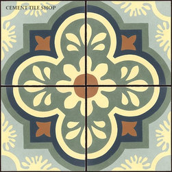 Classic Cement Tile Patterns - 床＆壁タイル