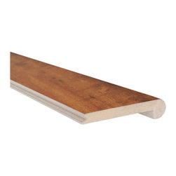 Dyno Exchange - Flush Stair Nose, Impact Collection, Macadamian Walnut - Molding And Trim