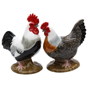 Rooster Couple Salt and Pepper Shaker