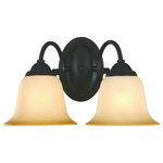 Hardware House - Essex Bronze Interior Lighting Collection, 2-Light Wall Sconce - Finish: Oil Rubbed Bronze
