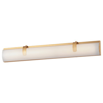 ET2 E25135-92 Clutch 30"W LED Bath Bar - Gold