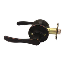 Cosmas - Cosmas 30 Series Door Levers, Oil Rubbed Bronze, Passage Door Lever - Door Levers