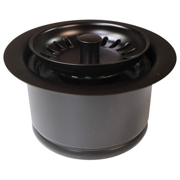 Insinkerator Style Extra-Deep Disposal Flange and Strainer, Oil Rubbed Bronze