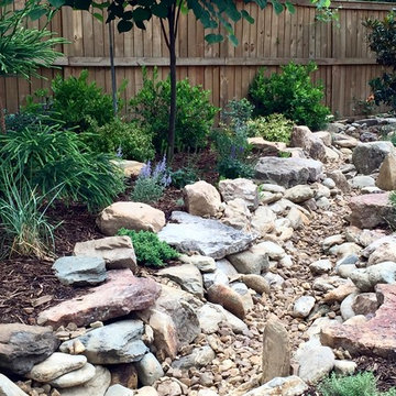 Infill construction creates drainage problems