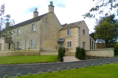 This is an example of a farmhouse home in Gloucestershire.