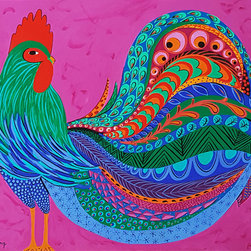 The Royal Rooster, SOLD - Paintings