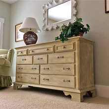 Mirrors over dresser