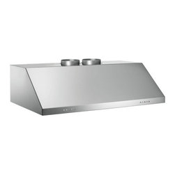 Bertazzoni 36" Professional Series Wall Mount Hood, Stainless Steel | KU36PRO2X - Range Hoods And Vents