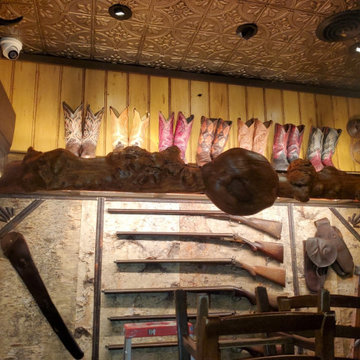 Pioneer Steakhouse Lighting Project