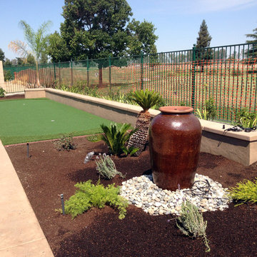 Artificial grass installation in Northern California 3