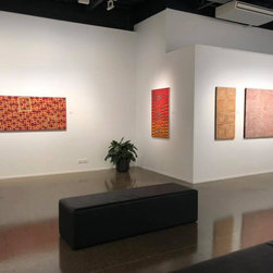 Aboriginal Art Exhibition - Tjapaltjarri Men - Paintings