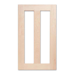 Heritage Glass Cabinet Door from CabinetNow.com shown in Maple - Kitchen Cabinetry