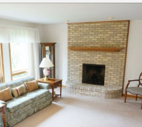 Tile Over Brick Fireplace Concerns, How To Put Tile On A Brick Fireplace