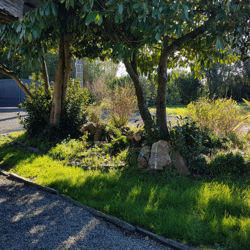 Le jardin de campagne sophistiqué