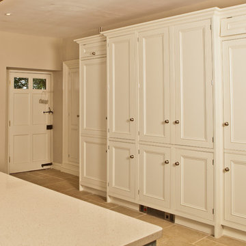 A Traditional Country Kitchen In Farmhouse Style