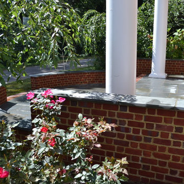 Brick and Flagstone Patio