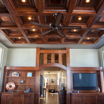 Living Room, Custom Woodwork