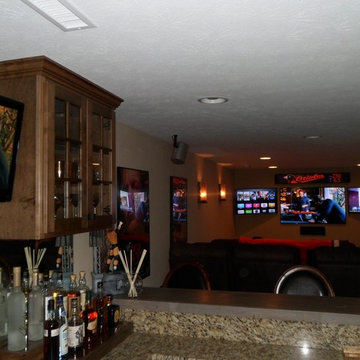 Carmel, IN - Basement Mancave