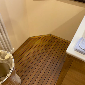 Teak floor
