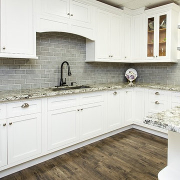 White Shaker Inset Cabinets