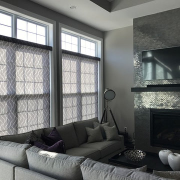 Designer Roller Shades with PowerView Motorization