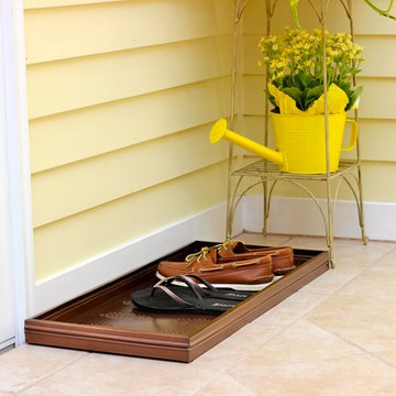 Pine Cones Multi-Purpose Shoe Tray for Boots, Shoes, Plants, Pet Bowls, and More