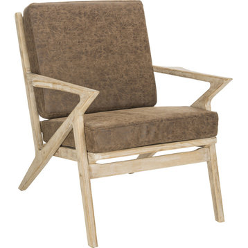 Varys Accent Chair - Light Brown, Natural