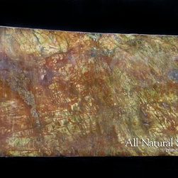 All Natural Stone - Rosso Damasco Marble Slab - Kitchen Countertops