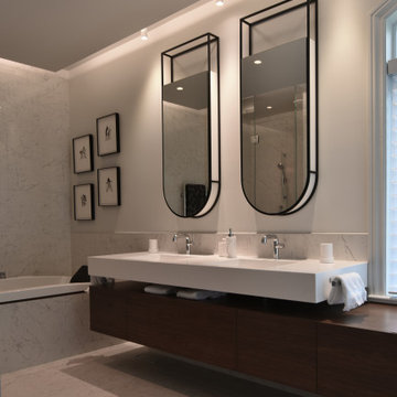 Salle de bain de la suite luxueuse