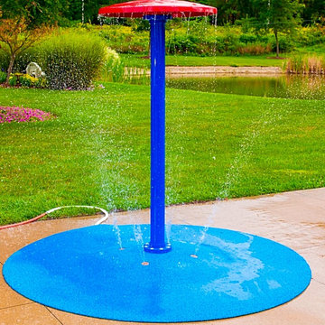 Portable Splash Pad for your backyard