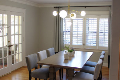 Transitional dining room photo in Other