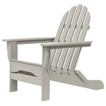 Durogreen - DUROGREEN The Adirondack Chair, Light Gray - Nothing beats the classic style of an Adirondack chair. The Adirondack has become the symbol of comfort and luxury. The relaxed design lounges you back to comfortably watch the sunset. A Durogreen Adirondack chair will resist the elements, allowing you to enjoy the timeless design year after year.