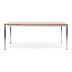 Wintons Teak Duke SS Table - Outdoor Dining Tables