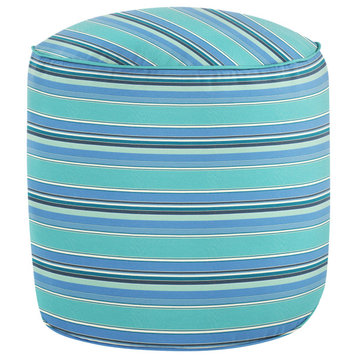 Mozaic Home Dolce Oasis Indoor/Outdoor Round Bean Pouf 20 x 20 x 18"