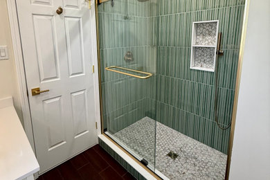Inspiration for a transitional bathroom remodel in Baltimore