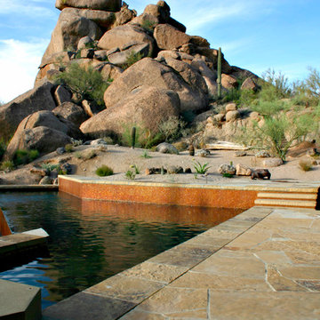 Straight Line Pools by Mossman Brothers Pools