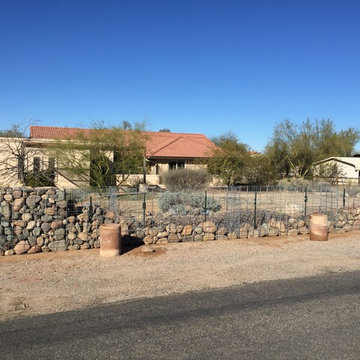 40 foot gabion wall