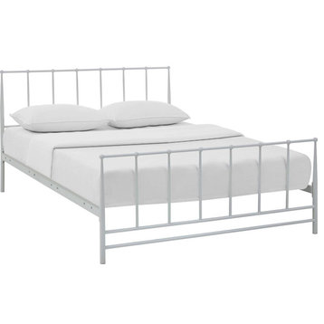 Peyton Bed, Queen, White