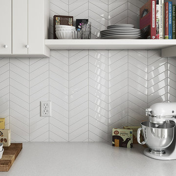 Chevron Wall tiles