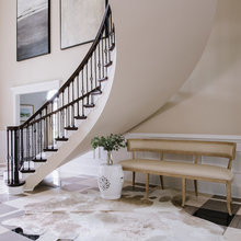 staircase in entry