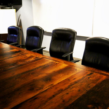 Boardroom Tables made from Reclaimed Wood