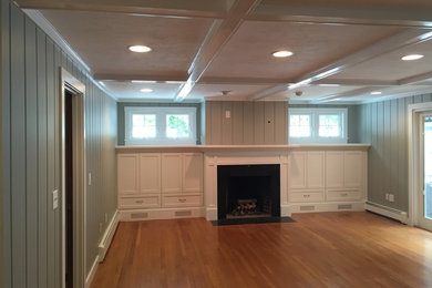 Example of a living room design in Boston
