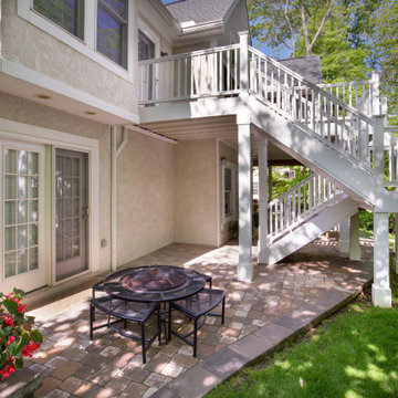 Walkout Basement Patio & Upper Level Deck